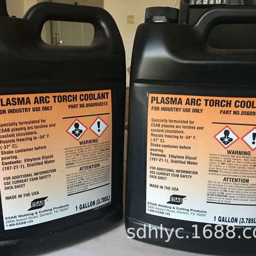 伊萨0560950312 等离子切割机冷却液3.78L -36℃防冻液 防冻剂