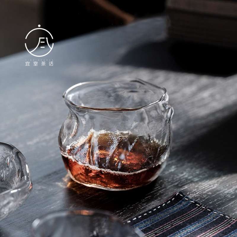 饴山素纹圆建水手工琉璃小号茶洗茶具配件水盂茶渣缸废水渣斗笔洗