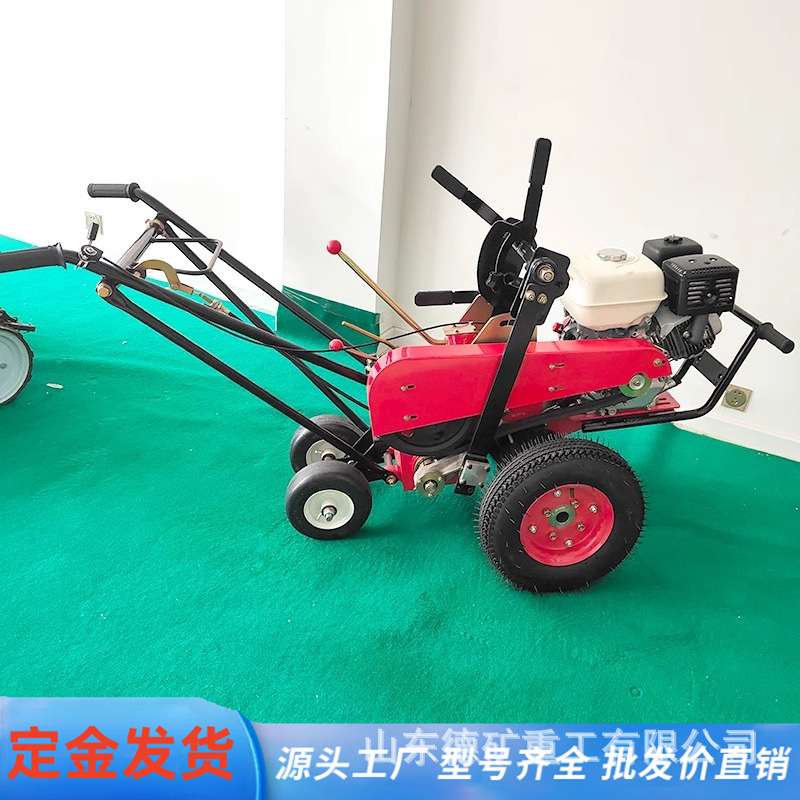 绿化草坪起草皮机 天然草坪移植机小型手推式铲草皮机