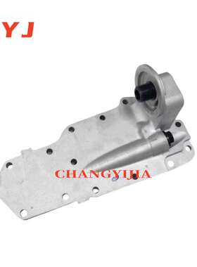 6D102机油冷却器边盖 3918288 3909352 3915243 6BT5.9 PC200-6