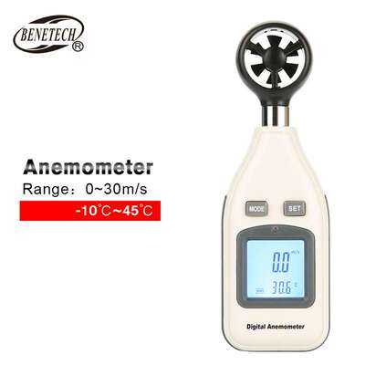 标智GM816A数字式风速计航海气象测风仪手持风速风温表Anemometer