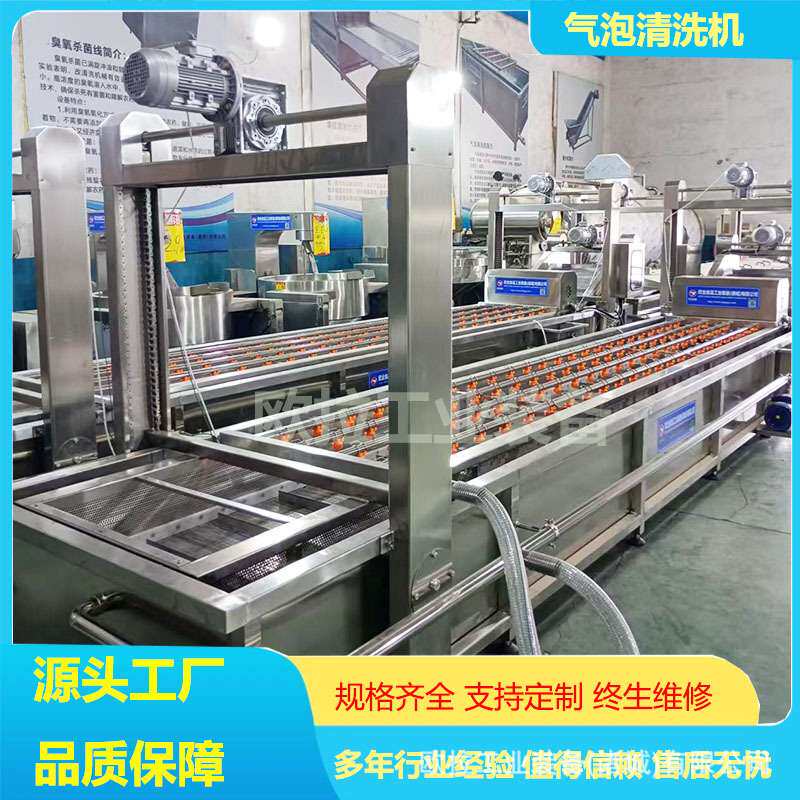 西葫芦清洗机器 土豆丝加工全套设备 多功能水果蔬菜清洗设备