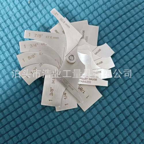 54-76.2R规检验尺1-2“大规格公英制一体MG-11焊缝规28.6-50.8mm