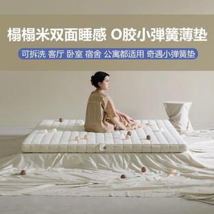 可拆卸席梦思榻榻米床垫薄垫客厅家用卧室公寓宿舍小弹簧薄垫