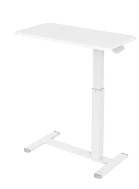 隐藏轮床边桌站立式升降桌电脑笔记本家用卧室懒人书桌小户型