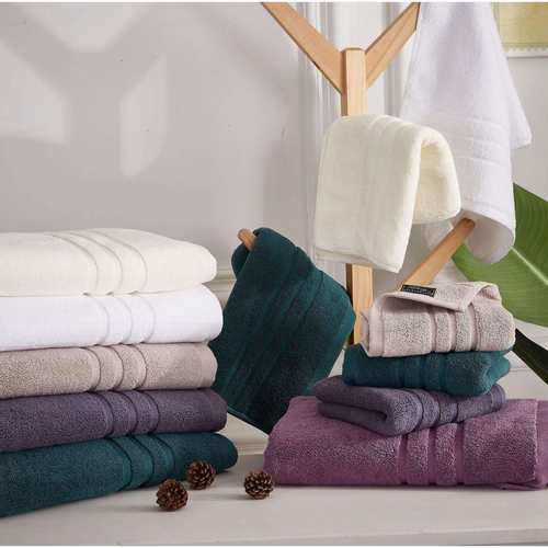 跨境电商 外贸出口加厚素色断档浴巾 纯棉加大加长浴巾 80*160