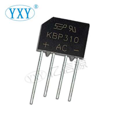 KBP310桥堆 KBP307 整流桥 小电流 直插DIP-4 KBP封装