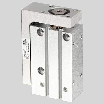 滑台气缸MXH6-10x16-15/30/40/50/60精密带导轨气动滑台HLH20x25S