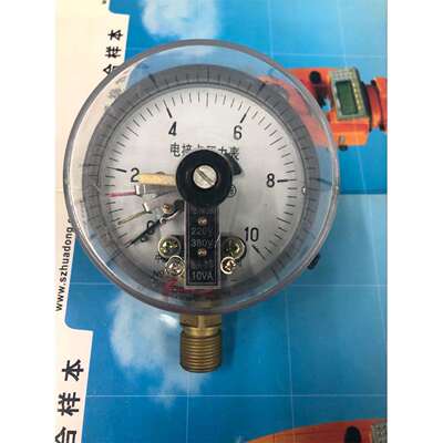 雷尔达电接点压力表YX100 0.16mpa 25MPA 380V220V 10VA M20*1.5