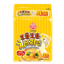 不倒翁芝士拉面原味连包111g*4包 韩国OTTOGI/OTOKI原装进口泡面