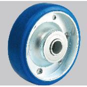 5寸蓝色铁芯聚氨酯单轮 怡合达原装 J-CRH01-D130-UZ脚轮