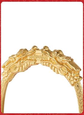 李居明八运跨九运吉祥物【金银千万里】摆件八运家居摆设