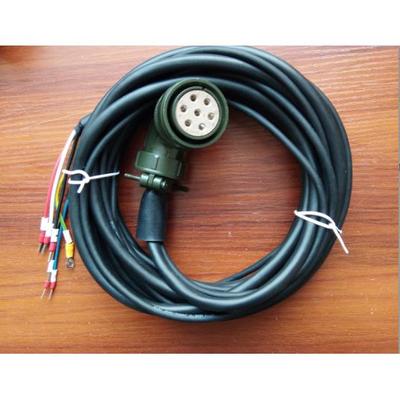 适用安川电机动力线SGMGH-13ACA6C 1.3千瓦大功率带刹车6芯电源线