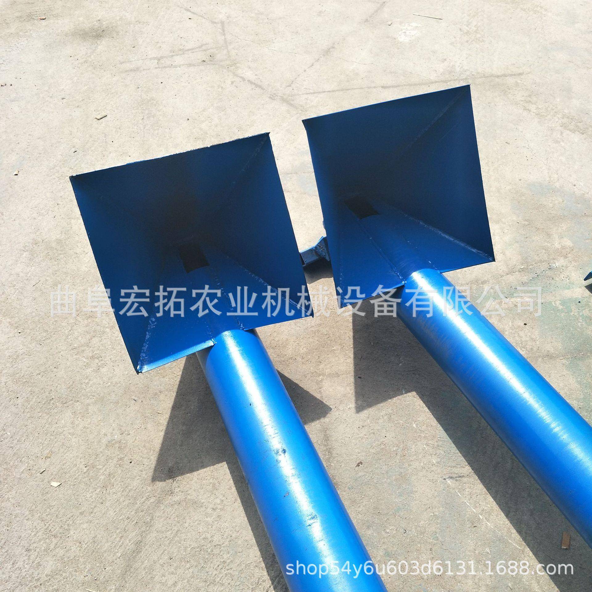 玉米小麦螺旋输送机管式蛟龙提升机圆管螺旋提升机