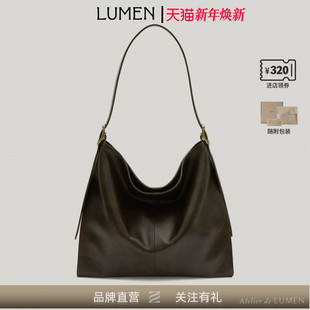 ARETE LUMEN· BAG 2025秋季 女士通勤大容量牛皮 Atelier 新款