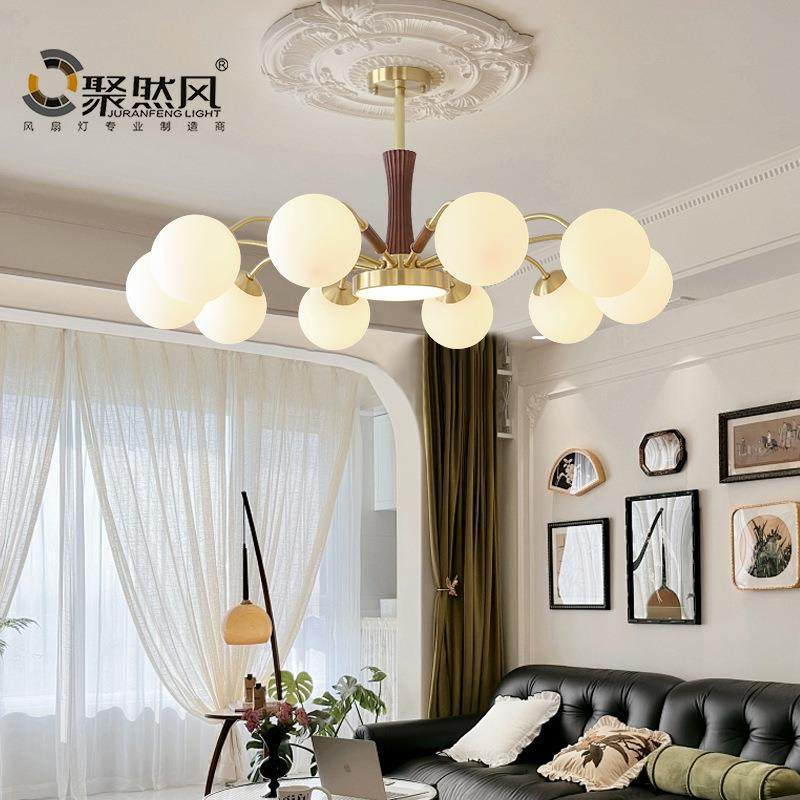 新款法式中古风全铜吊灯奶油风客厅餐厅卧室护眼高级吊灯中山灯具,鲜花速递/花卉仿真/绿植园艺,割草机/草坪机,淘宝优惠券,粉丝福利购,淘宝优惠卷