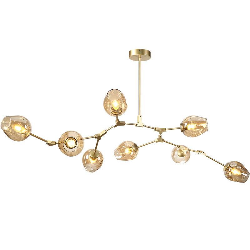 北欧后现代简约魔豆树枝创意个性分子吊灯客厅餐厅卧室设计师吊灯