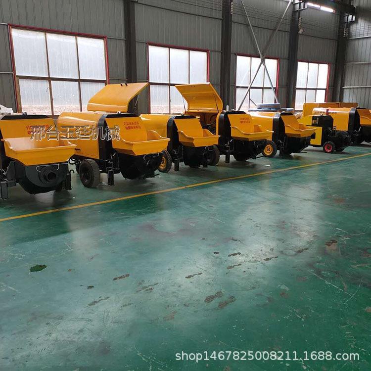 新型斜式二次构造柱泵上料机小型液压混凝土浇注机细石砂浆输送泵