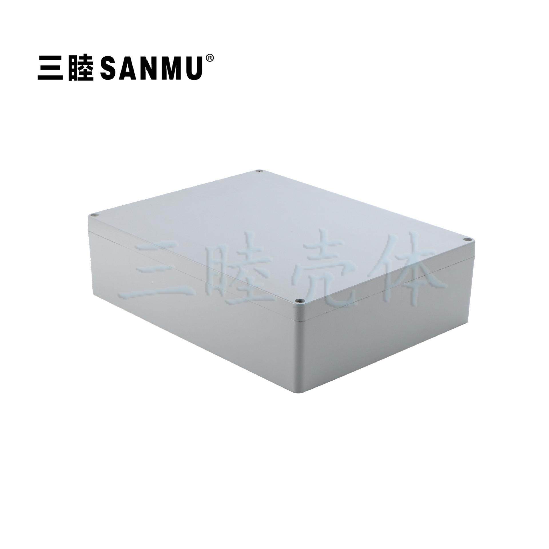 室外铝接线盒 压铸铝防水盒 仪表壳 金属壳体FA78:400*310*110mm