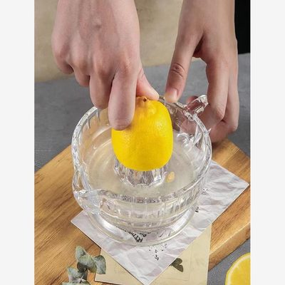 果汁神器便携小玻璃压汁器家用榨汁器青柠挤汁器橙汁西柚手动柠檬