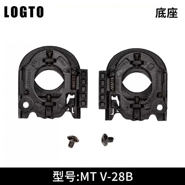 LOGTO底座适用MT/LS2/KYT系列头盔镜片通用配件尾翼顶部通风口图片