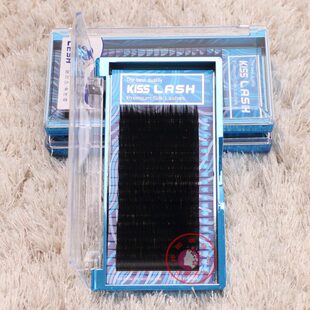 Kiss 浓密自然单根圆毛蚕丝柔软水貂毛 lash嫁接种植假睫毛