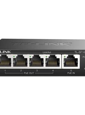 TP tp TL-SF1005P-PoE 以太网PoE交换机/4FE(PoE)+1FE 受电一体化
