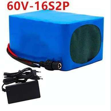 60V20000Ah18650锂离子16串2并电池组滑板电动自行车
