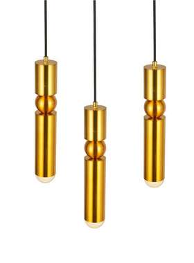 led餐厅吧台吊灯黑色单头创意个性圆柱形长筒3头简约现代前台灯具