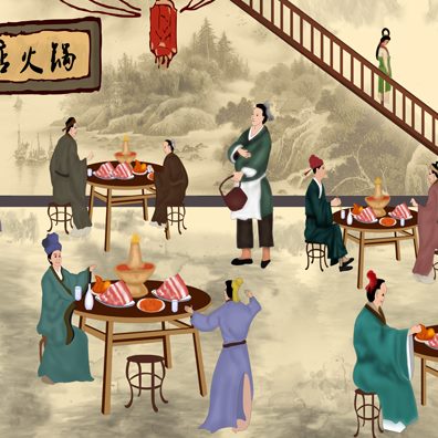 酒饭店鱼重庆小吃背景墙壁画四川烤现代装饰画餐厅麻辣烫菜味火锅图片