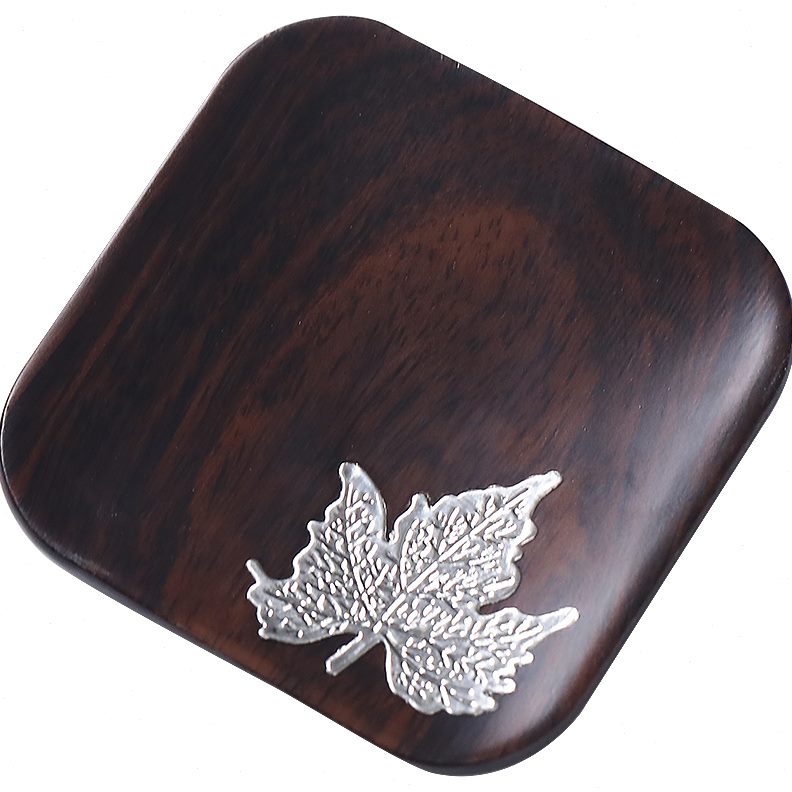 檀香托底座沉香盘香香插香座香插香日式器托盘不禅意线香木质落灰