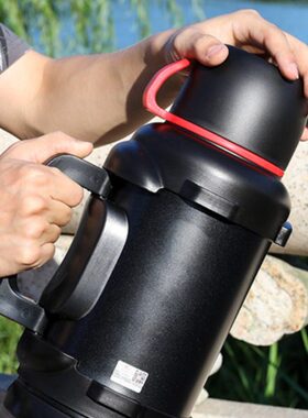 保温壶6030L便携M水壶大男大户外升钓鱼0容量保温杯车载不锈钢4升