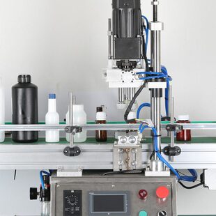 机器搓台式 全自动锁头塑料瓶自动流水线盖机旋机盖拧拧紧盖泵盖瓶