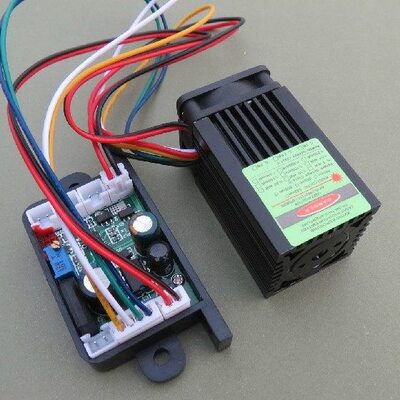 W绿光激光调5m/绿光激光绿器10 n 0模组风纤制32冷半导体制冷mTTL