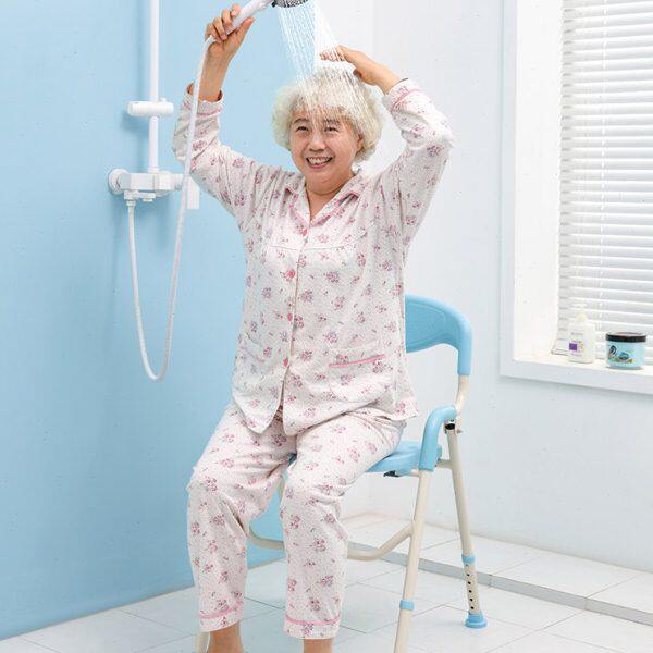 帮老适浴室洗澡椅凳老人孕妇安全防滑沐浴卫生间专用椅折叠带便盆