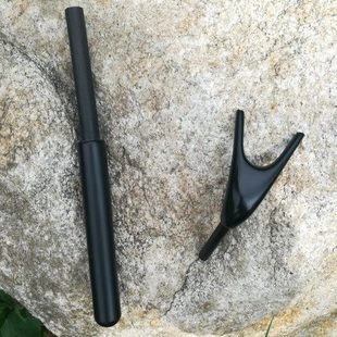 1.7米竿挂 黑檀尾柄 精品 多功能竿挂 凌云之志 并继丫头 羊角头