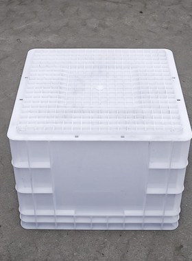 4430正方形方向400400E300物流箱周转箱塑料转运箱