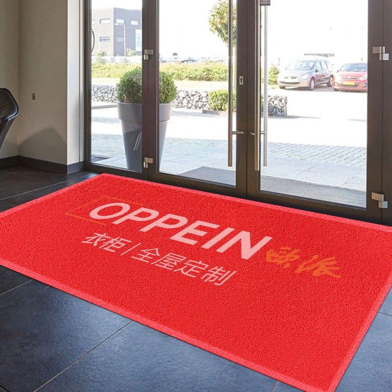商用地毯定制lokgo公司大门口地垫酒店入户门垫办公室进门丝圈脚图片