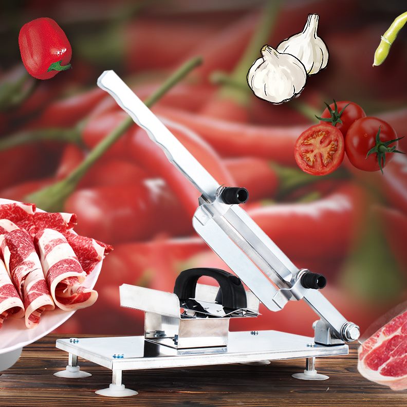 羊肉卷肉冻肉家用送机自动刨肉手动肥牛切片机切肉机商用肥羊砖
