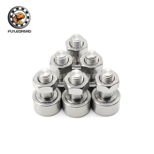 供应440不锈钢材质螺栓滚轮轴承CF4B KR12凸轮轴承随动器12*20*M4