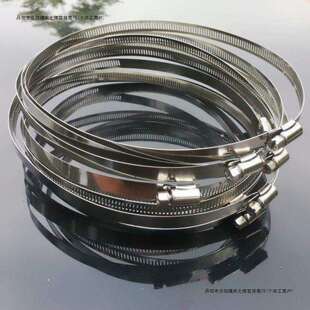 水管卡箍水管接头配件带手柄半钢喉箍4/6分1寸浇花软水管卡子管夹