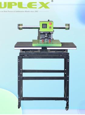 40*50 CB2气动双工位烫画机T恤锦旗热转印机大面积烫钻烫画转印机