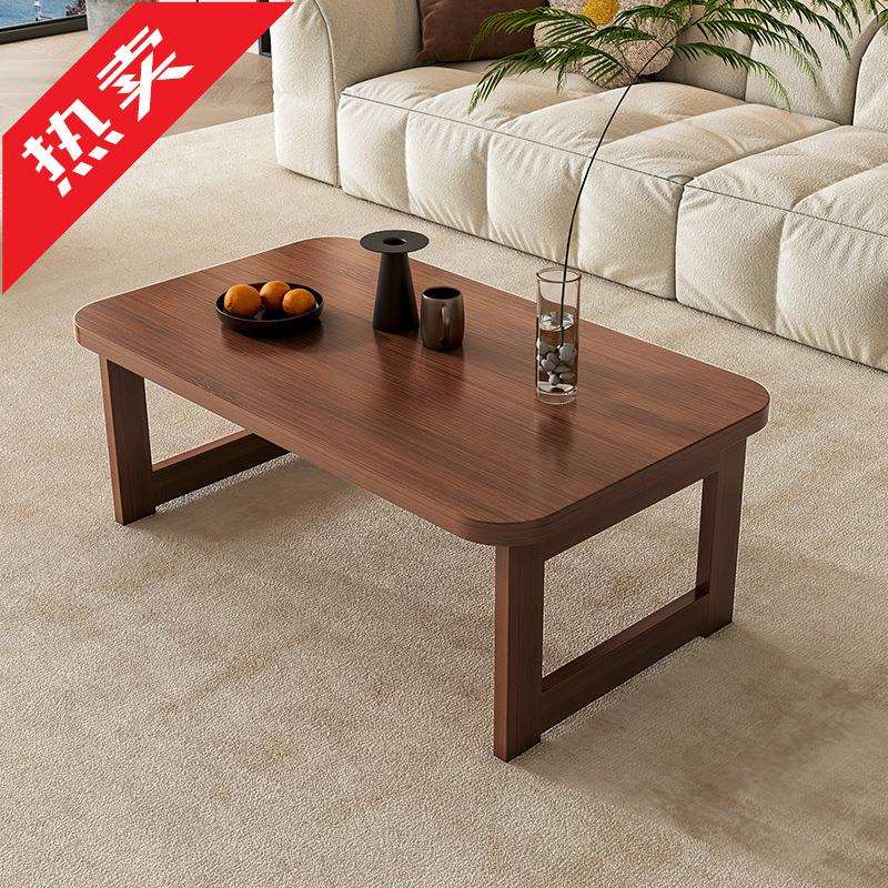 折叠小茶几客厅家用飘窗小桌子榻榻米茶桌小户型床上吃饭学习矮桌