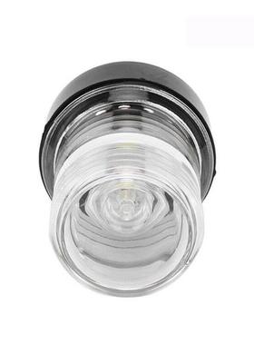 黑/白色360度12VLED/钨丝尼龙底座船舷灯航行灯船用五金 游艇配件