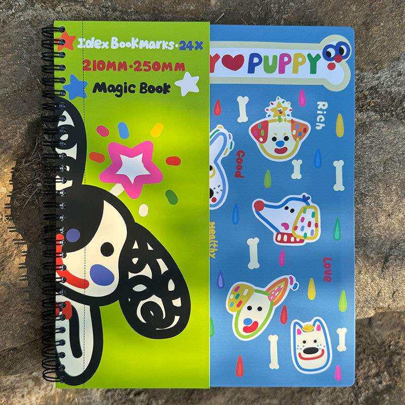 三年二班 高颜值PP软线圈本B5美式大线圈本活页本a5网格本多功能