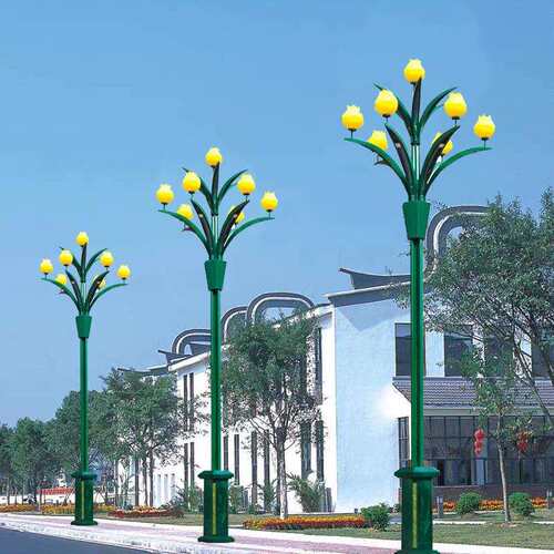 户外非标防水灯具景观灯圆柱形玉兰灯道路灯文化广场景观灯庭院灯