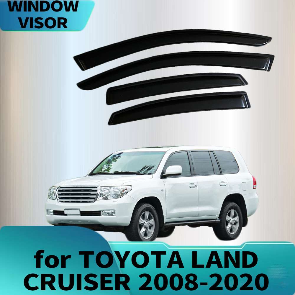 适用路虎TOYOTA LAND CRUISER 2008-2020晴雨挡侧窗导流板雨眉加