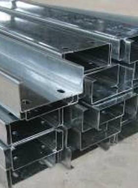 现货加工 C型钢 Z型钢 镀锌C型钢 可按客户要求尺寸加工钢构