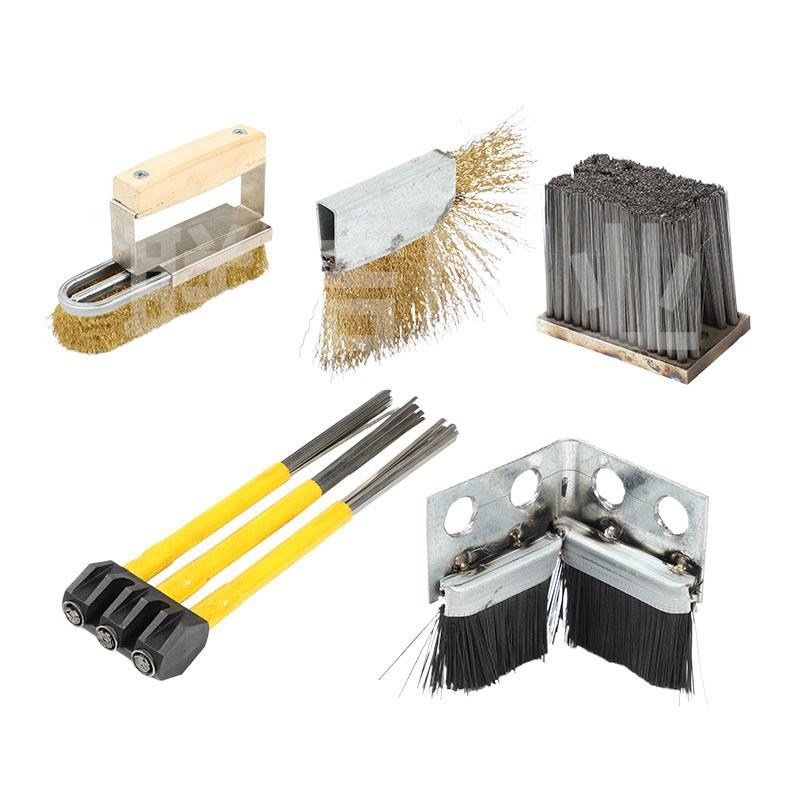 折弯条刷 不锈钢尼龙丝塑料丝异型铝合金打孔毛刷 异形刷