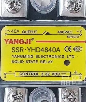 阳继YANGJI 单相固态继电器 YHD4840A 直流控交流 D4840 40A 480V
